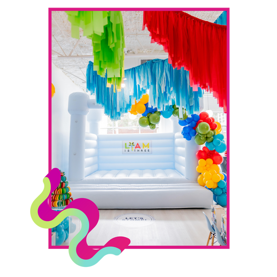 Dallas and Fort Worth preferred bounce houses. White bounce house rental, modern and slide bounce houses, white bounce house and bubble houses.