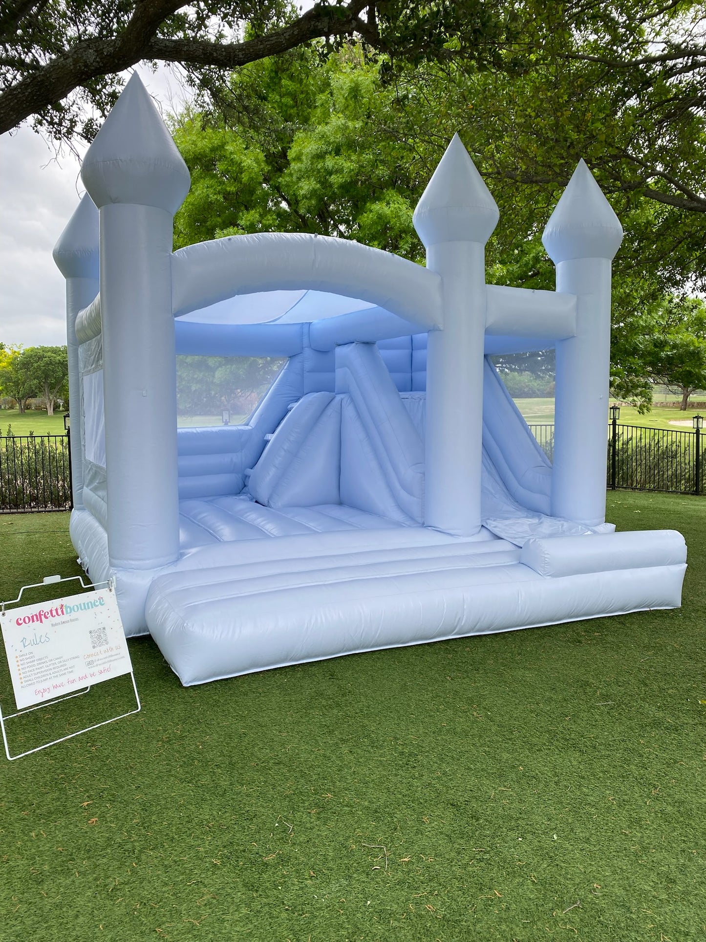 Blueberry bounce & slide