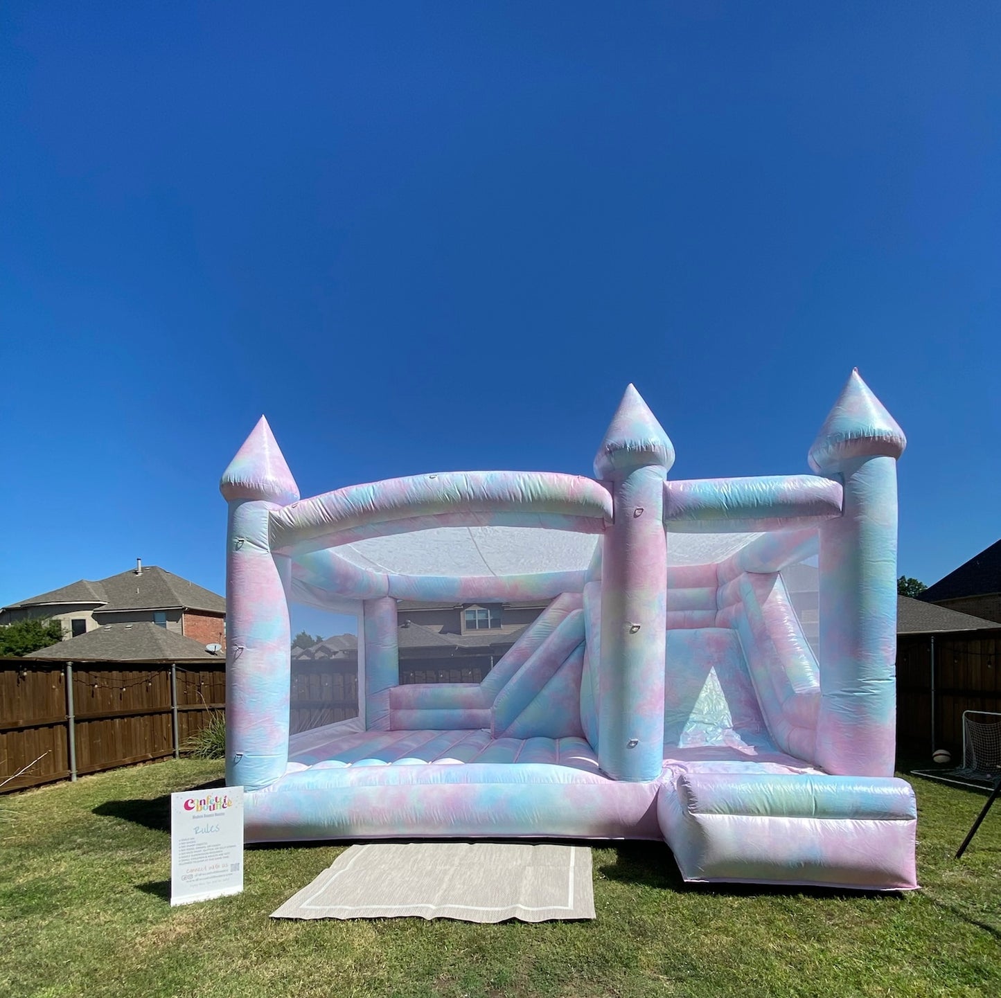Cotton Candy bounce & slide