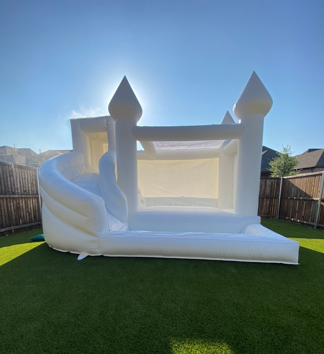 mini sandcastle - triple combo white water slide
