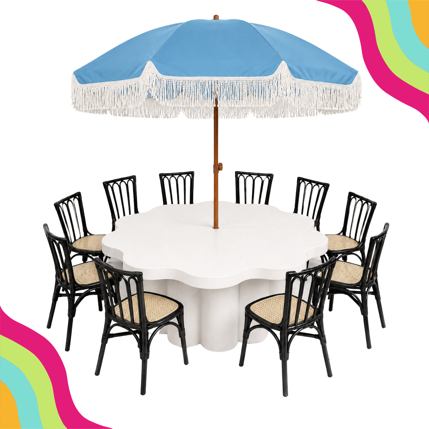 Summer Cabana Kids Table Package