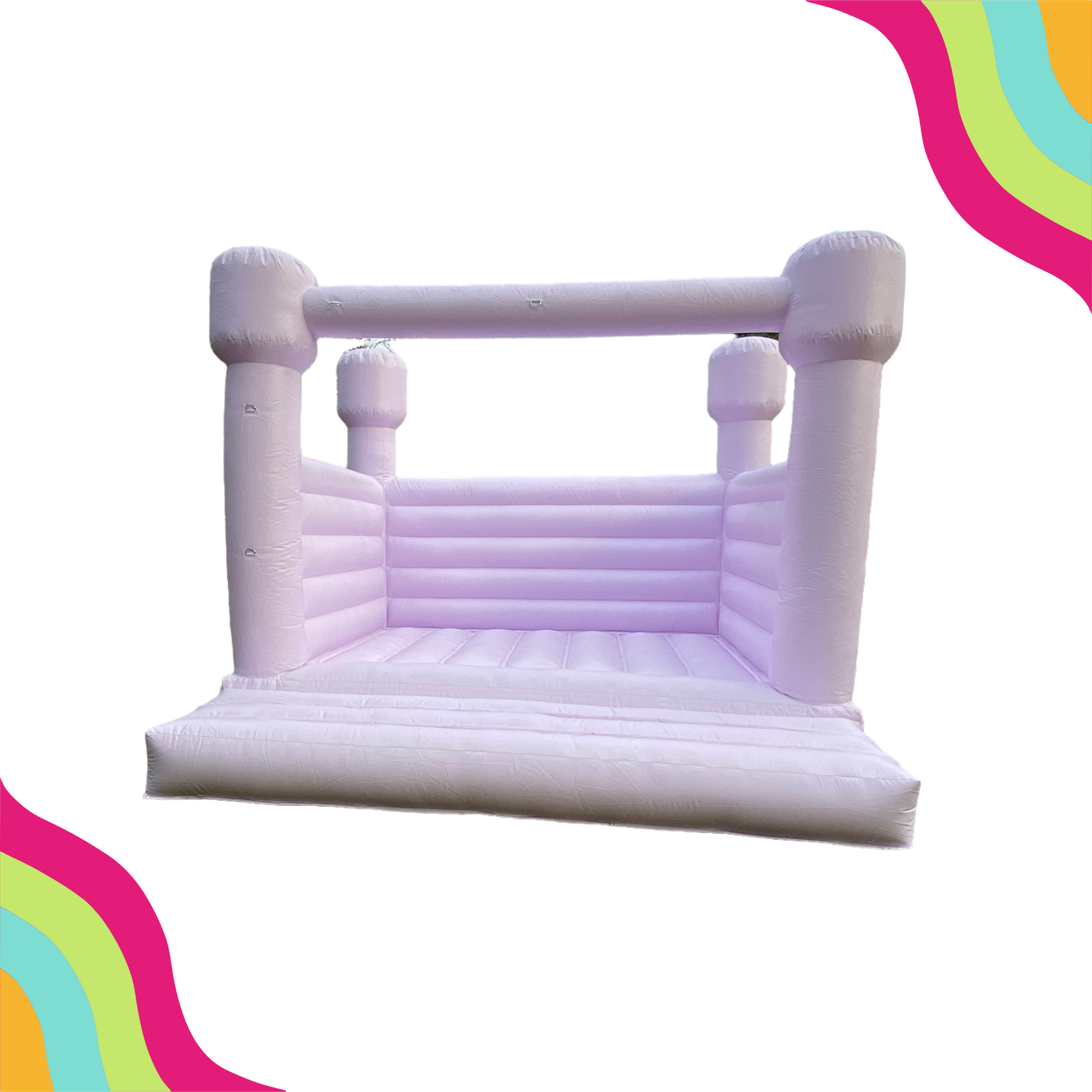 Check it out! The ultimate modern pastel purple bounce house is ready to take your celebration to the next level! Serving the heart of Dallas Fort Worth, TX, this is the perfect addition to any event.