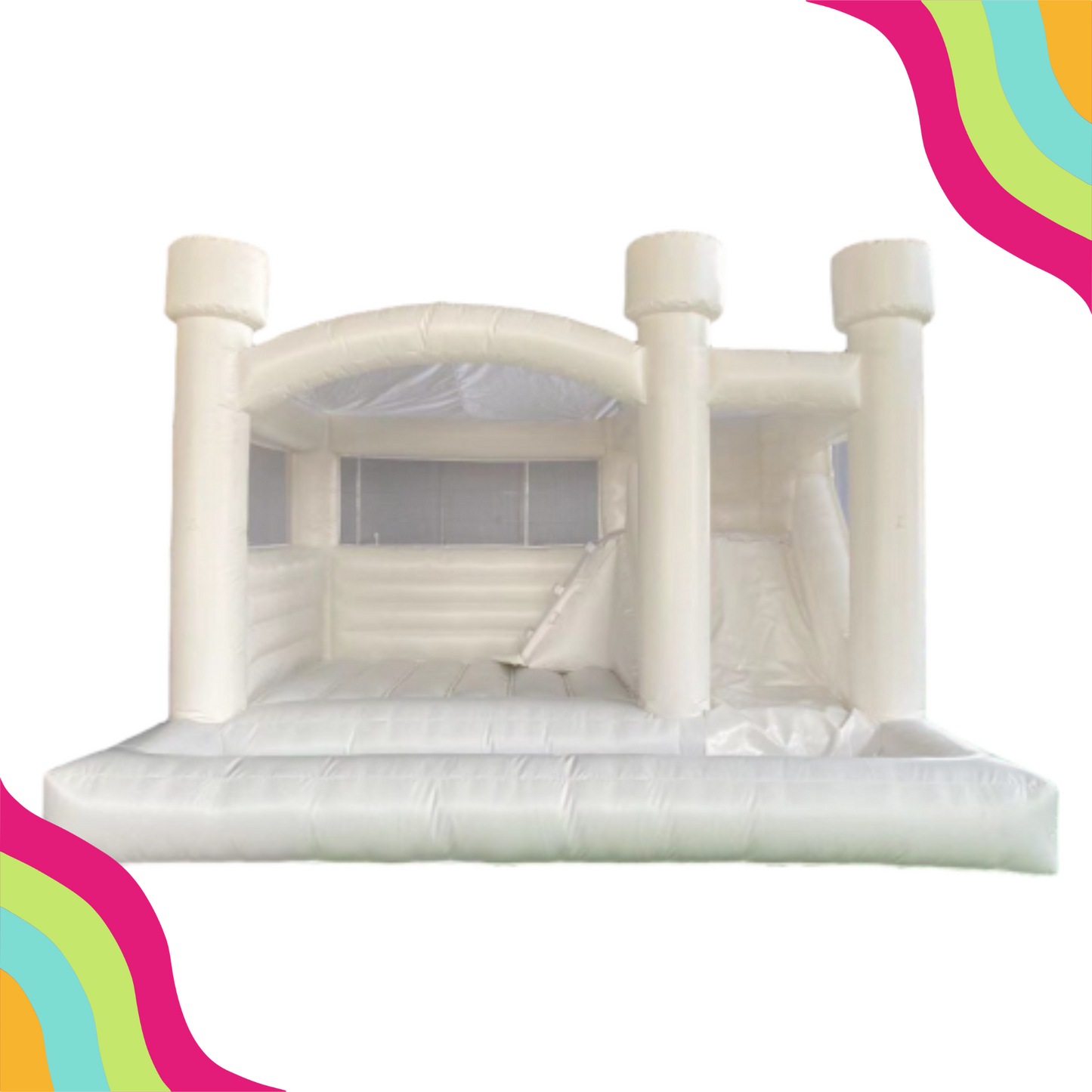 modern bounce house fort worth, modern bounce house dallas, modern bounce house near me, white bounce house, bounce house white, white bounce house rental, dfw white bouncy house