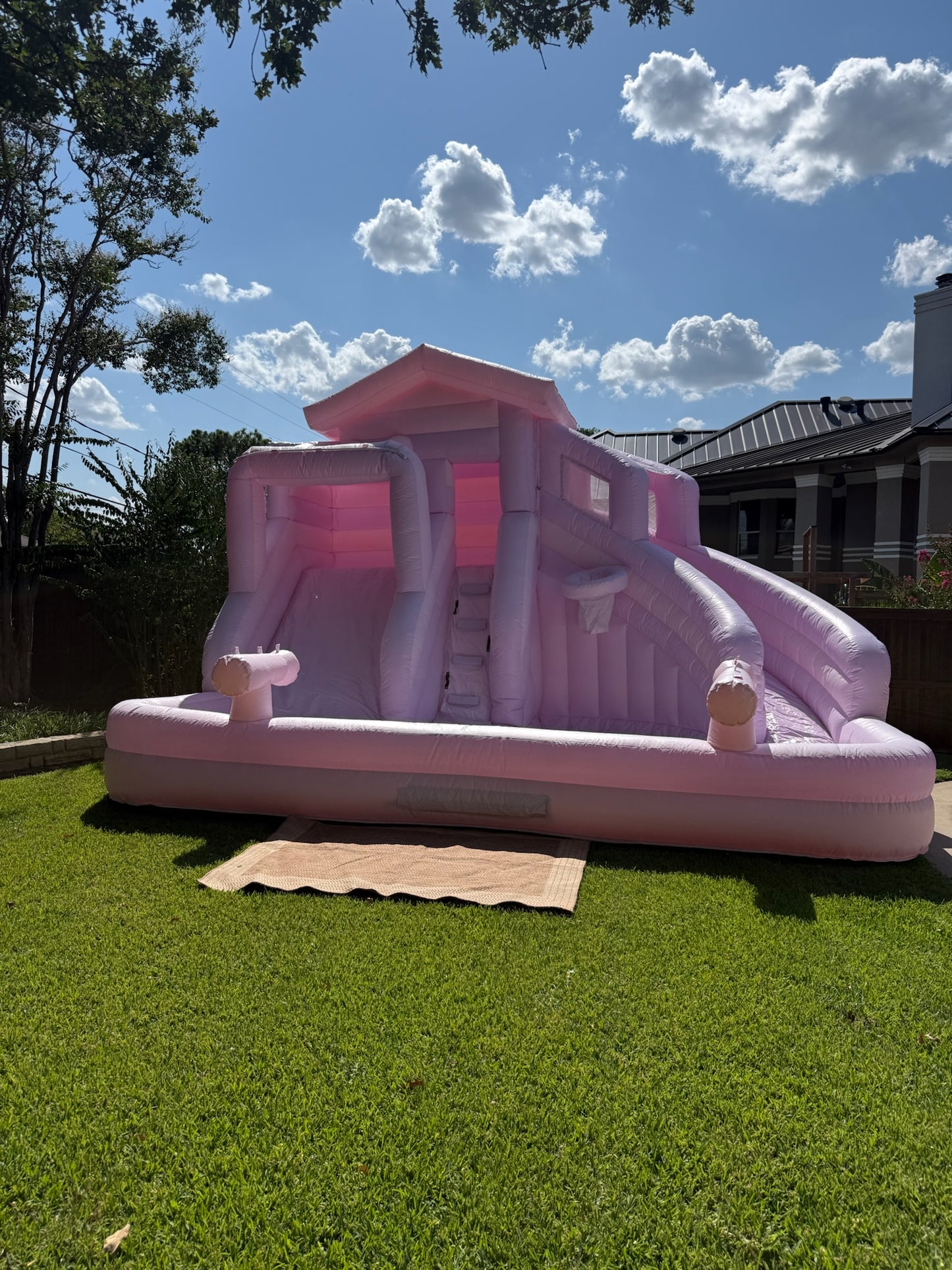 Raspberry Rush Kids Water Slide Inflatable