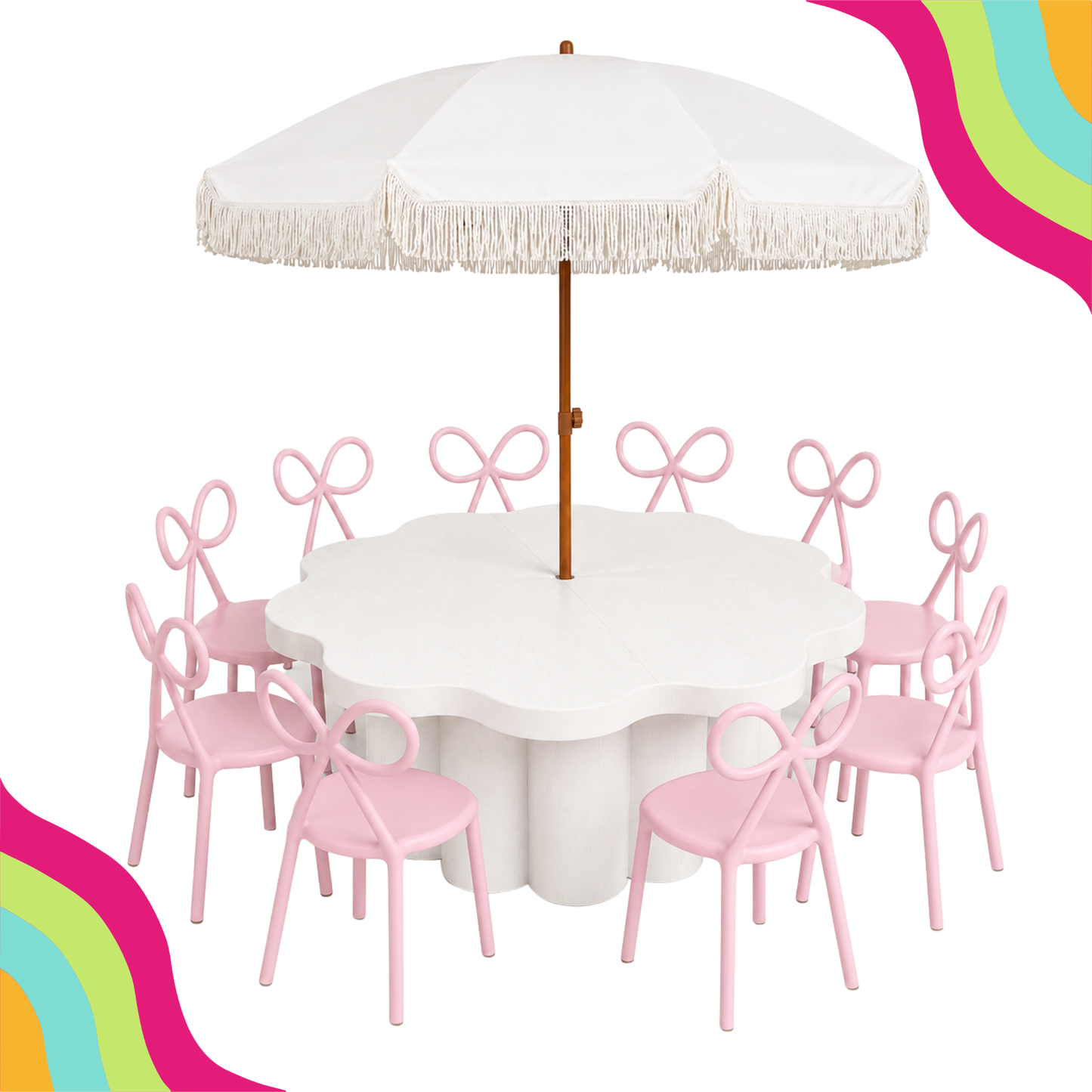 Summer Cabana Kids Table Package