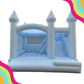 Check it out! The ultimate modern pastel blue bounce house is ready to take your celebration to the next level! Serving the heart of Dallas Fort Worth, TX, this is the perfect addition to any event. 